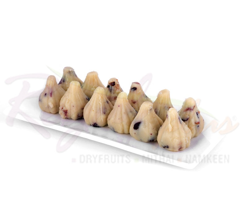 Malai Modak White Rose
