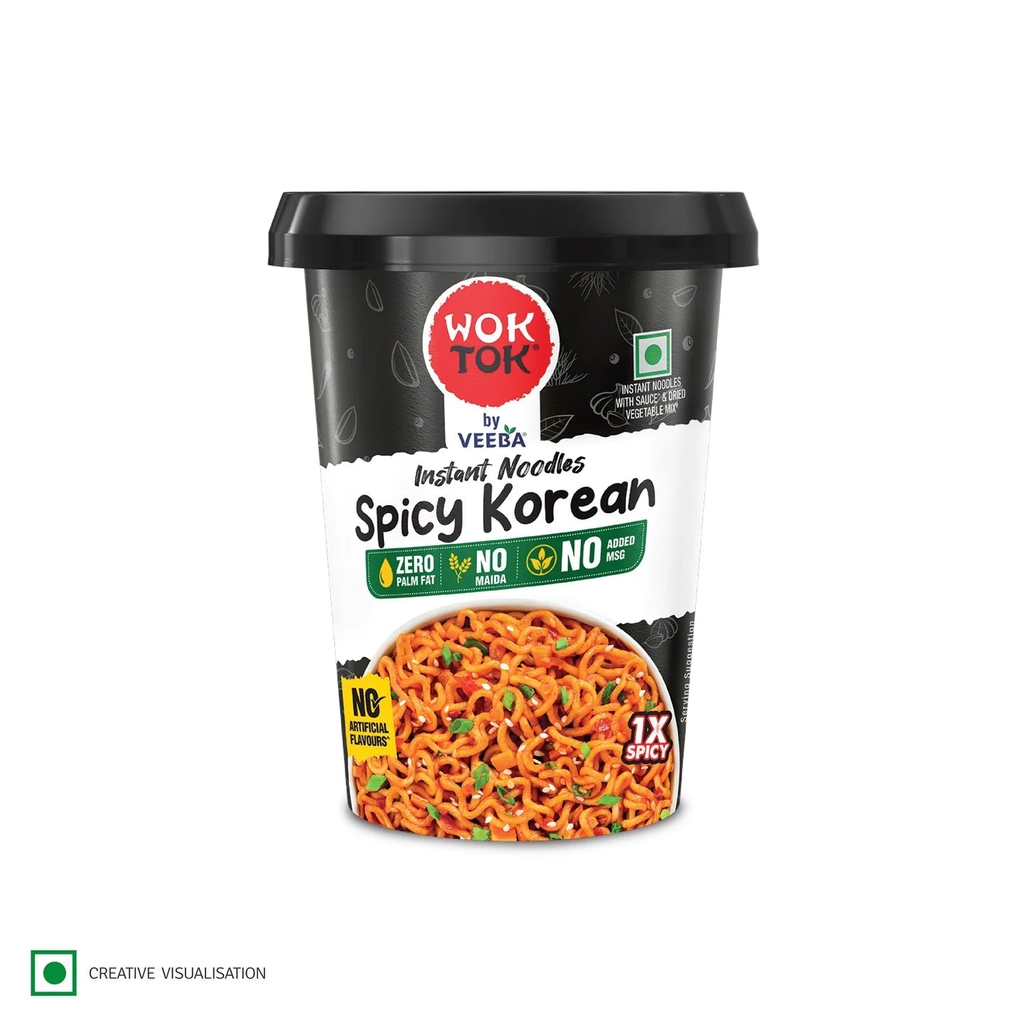Wok Tok Instant Noodles Spicy Korean