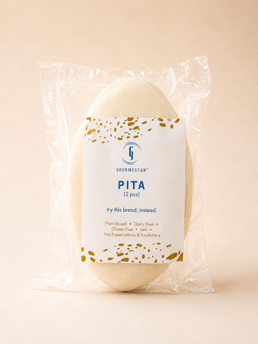 GOURMESTAN GLUTEN FREE PITA BREAD 2pcs