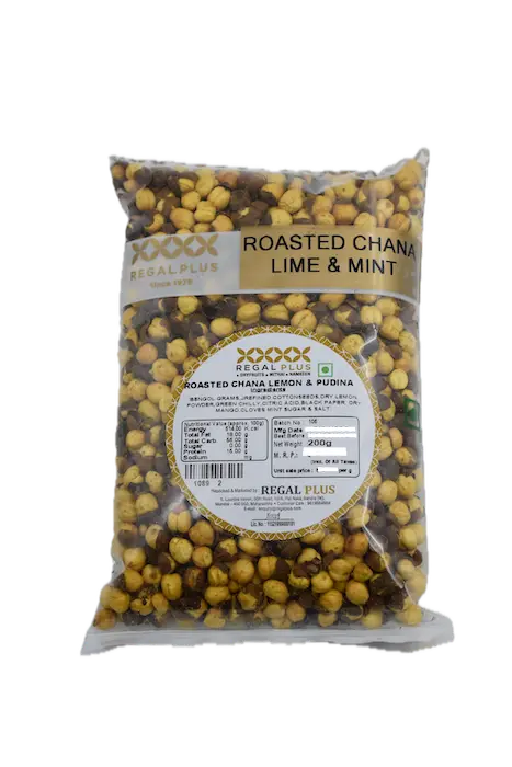ROASTED CHANA LIME & MINT200G