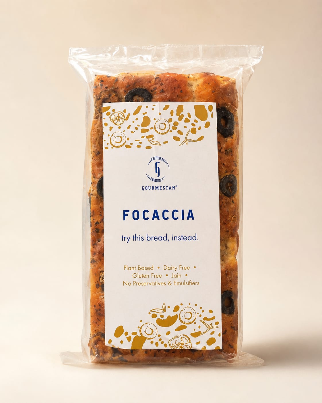 GOURMESTAN FOCCACIA GLUTEN FREE 280G