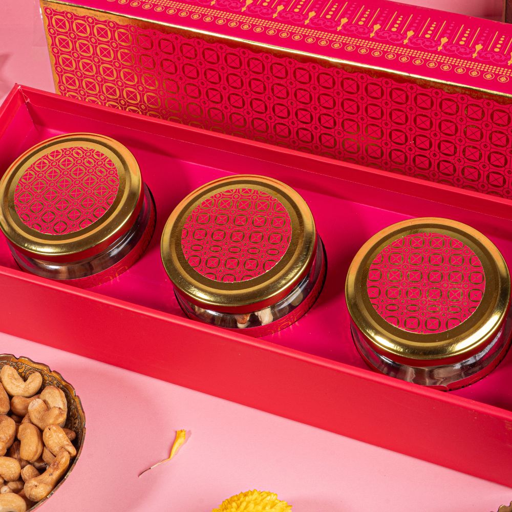 Gift Box Dryfruits 3 Bottles