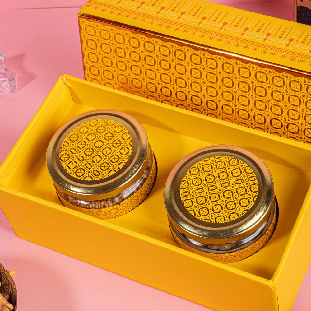 Gift Box Dry Fruits 2 Bottles