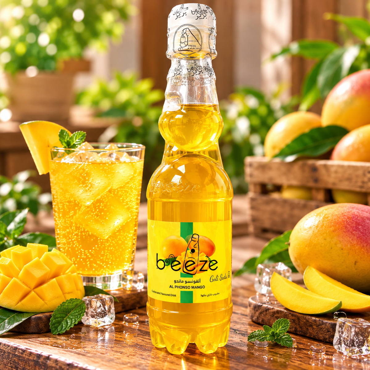 Breeze Alphonso Mangp Goli Soda