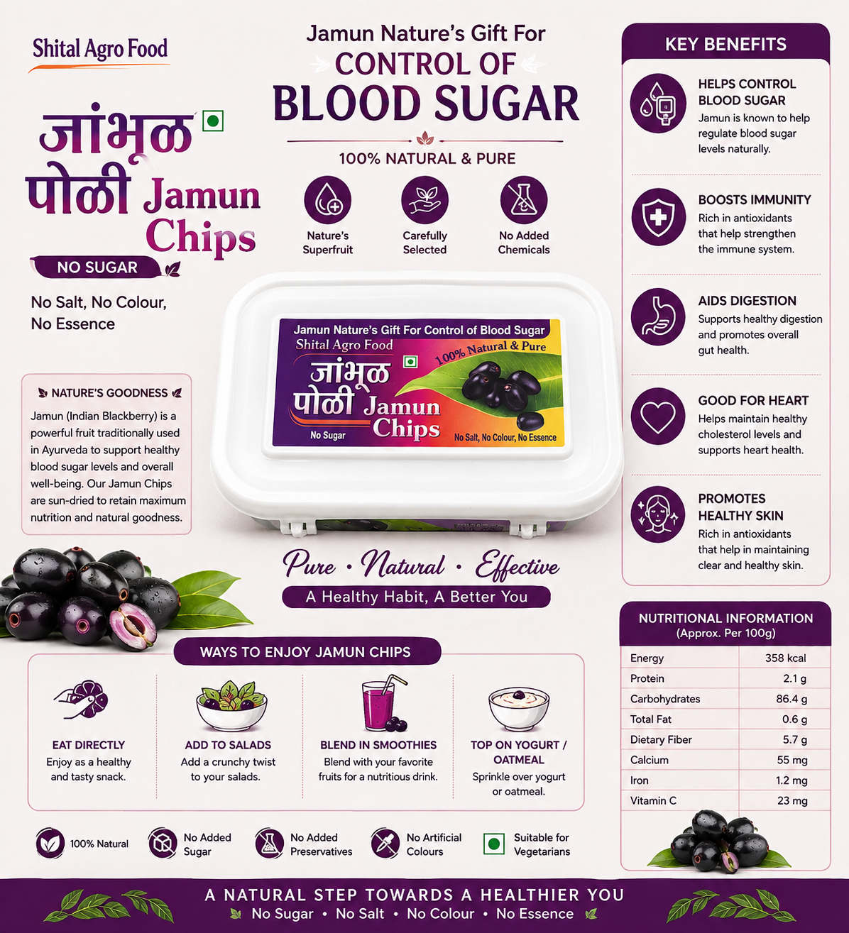 Jamun Chips