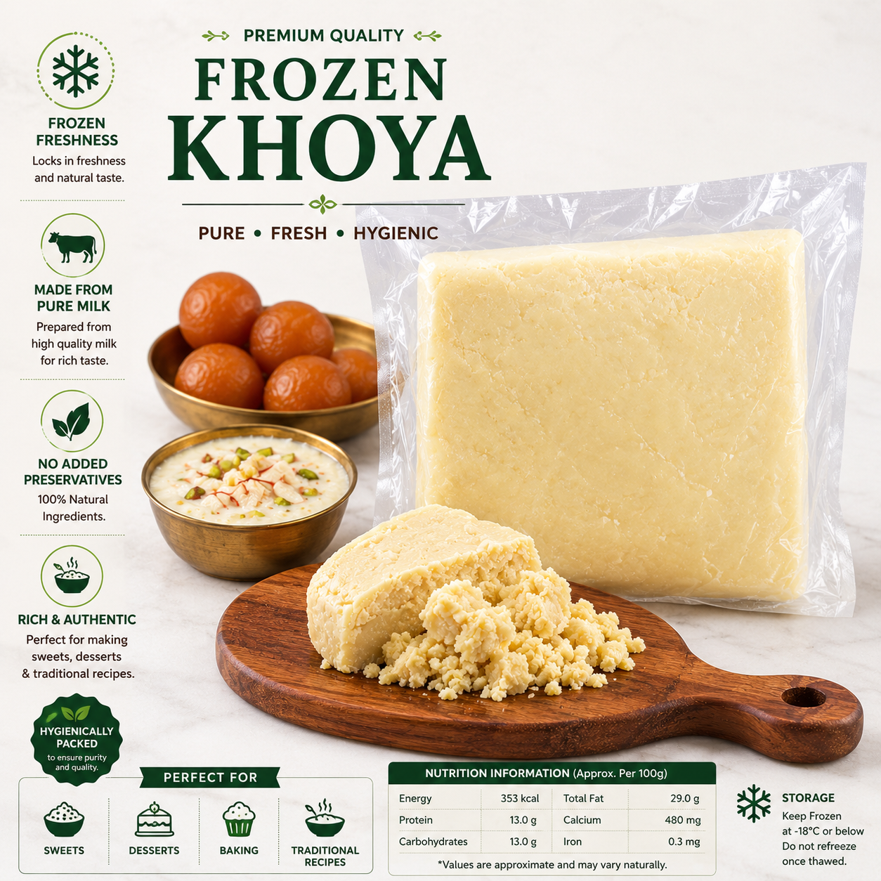 Frozen Khoya