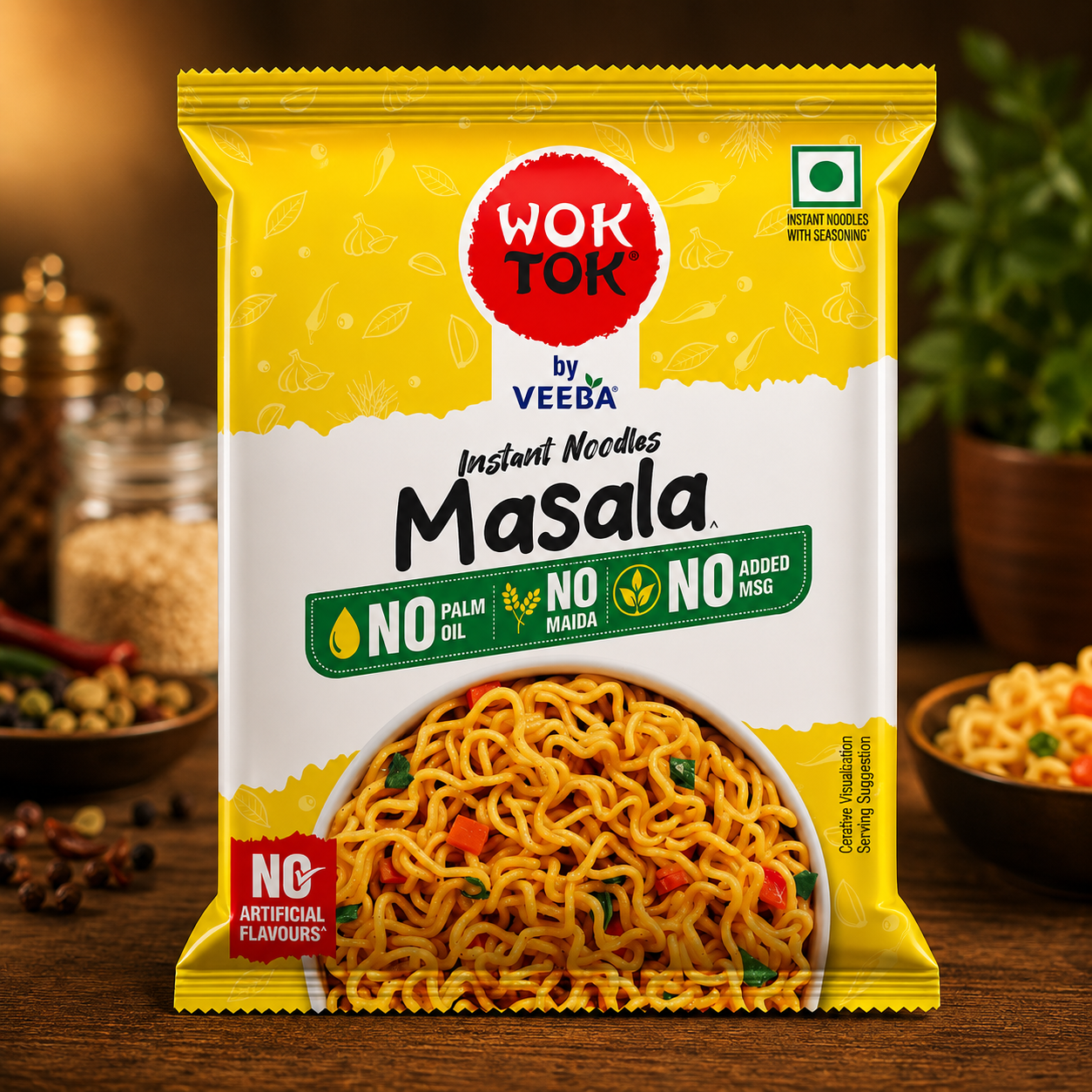 Wok Tok Masala Instant Noodles