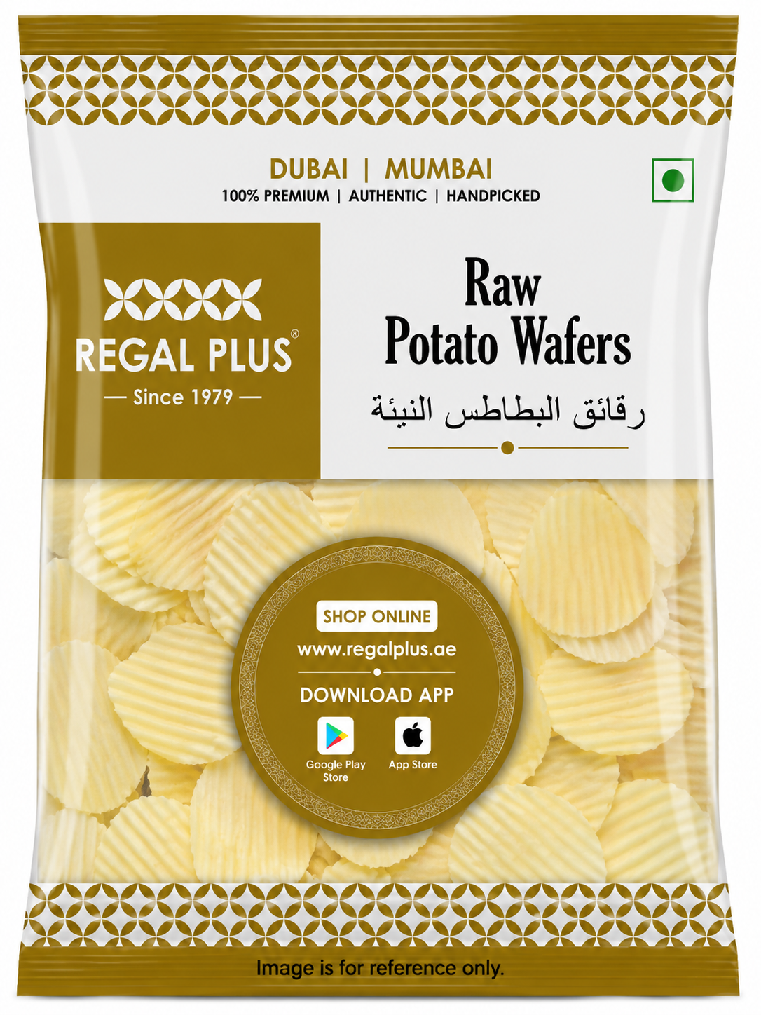 Raw Potato Wafers