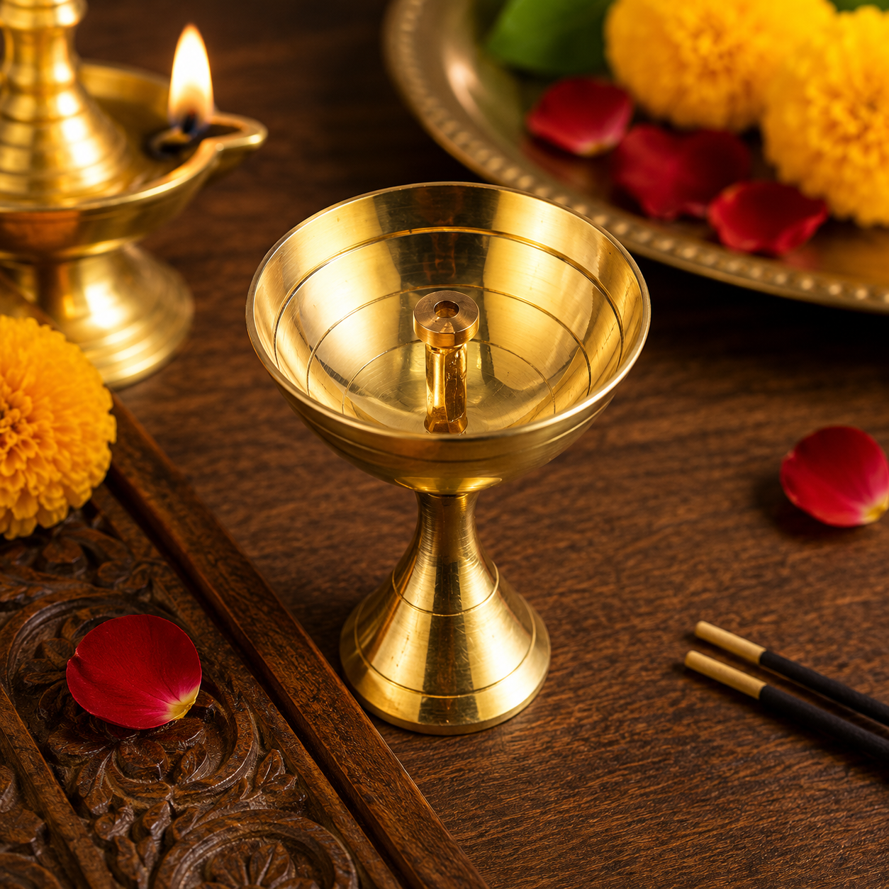 Brass Diya Medium