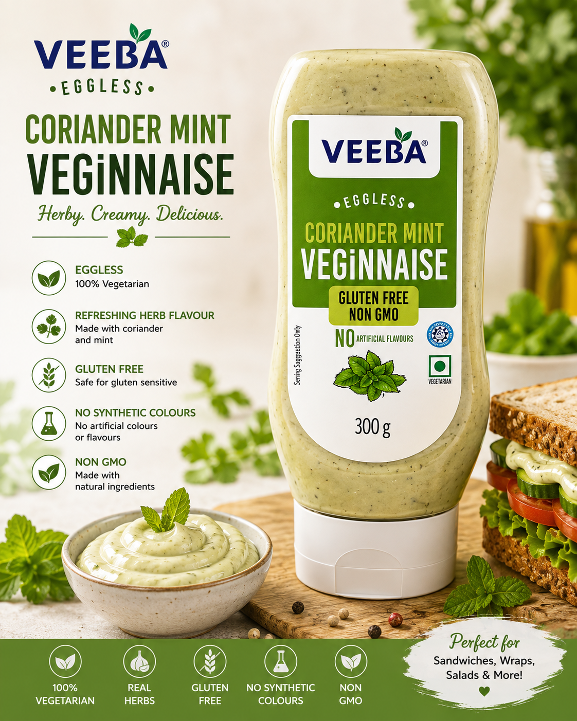 Veeba Veginnaise Mint