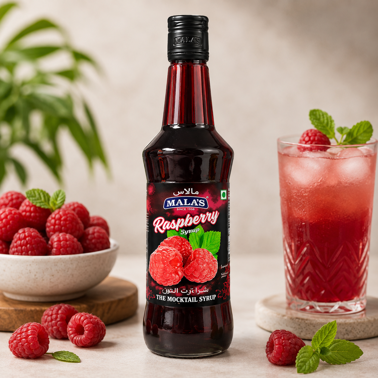 Mala's Raspberry Syrup