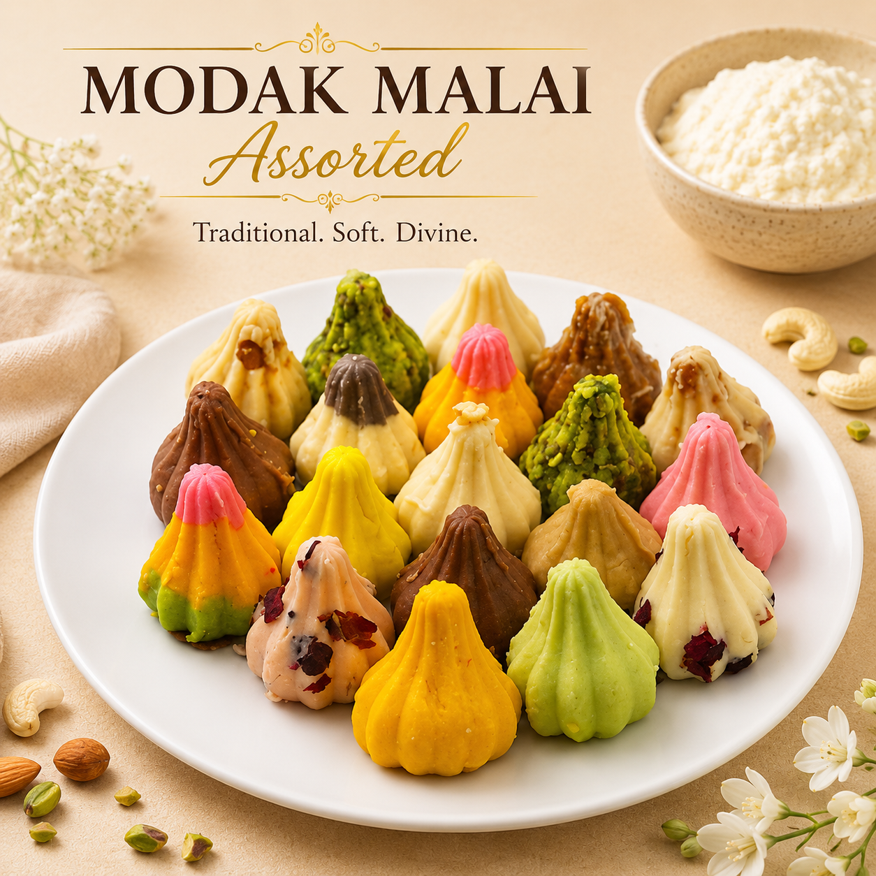 Modak Malai Assorted