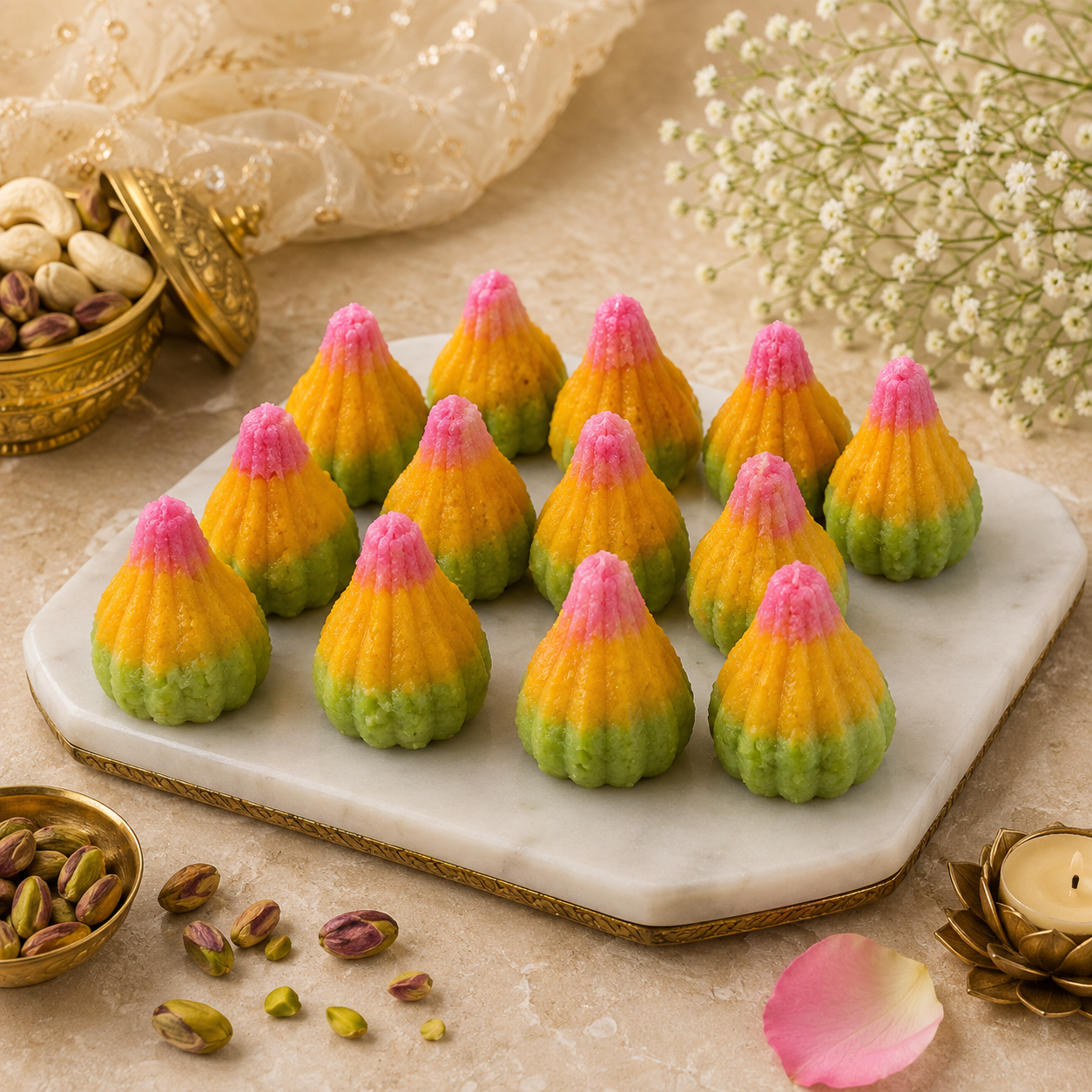 Modak Malai Trirangi