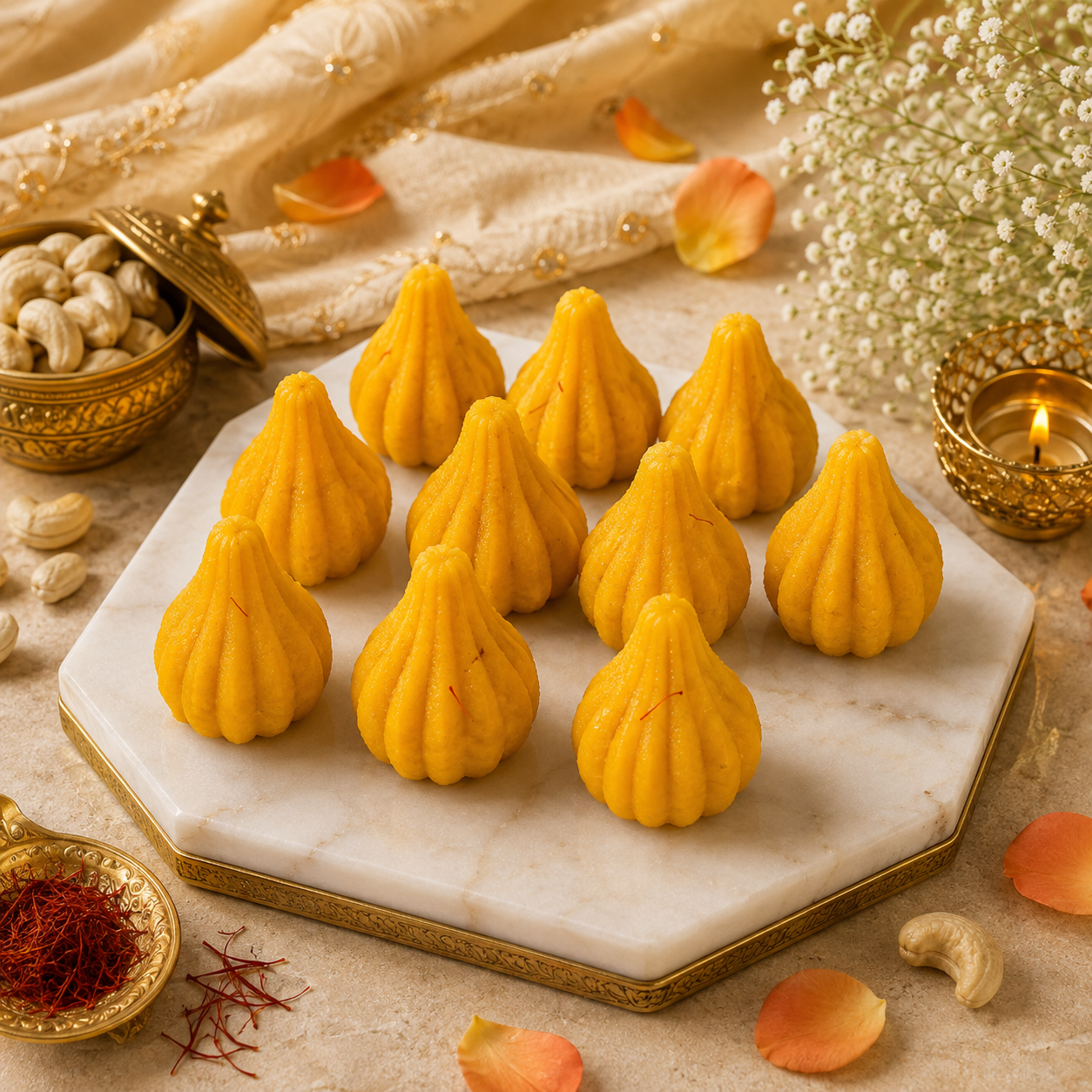 Modak Malai Kesar