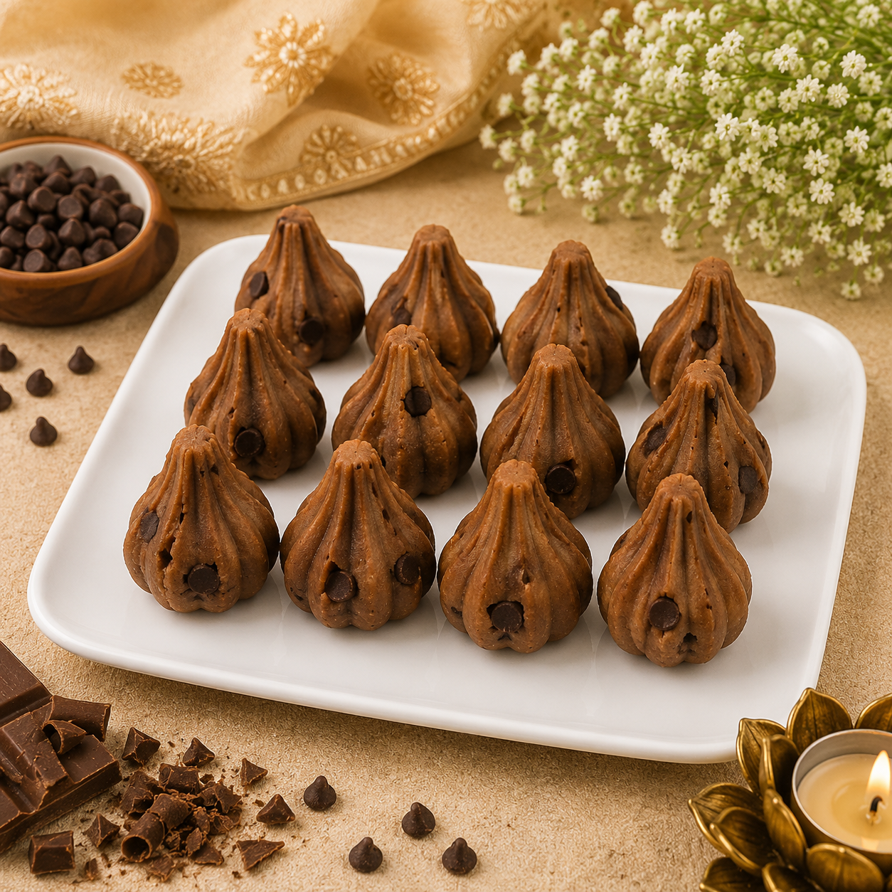 Modak Malai Chocolate Chip