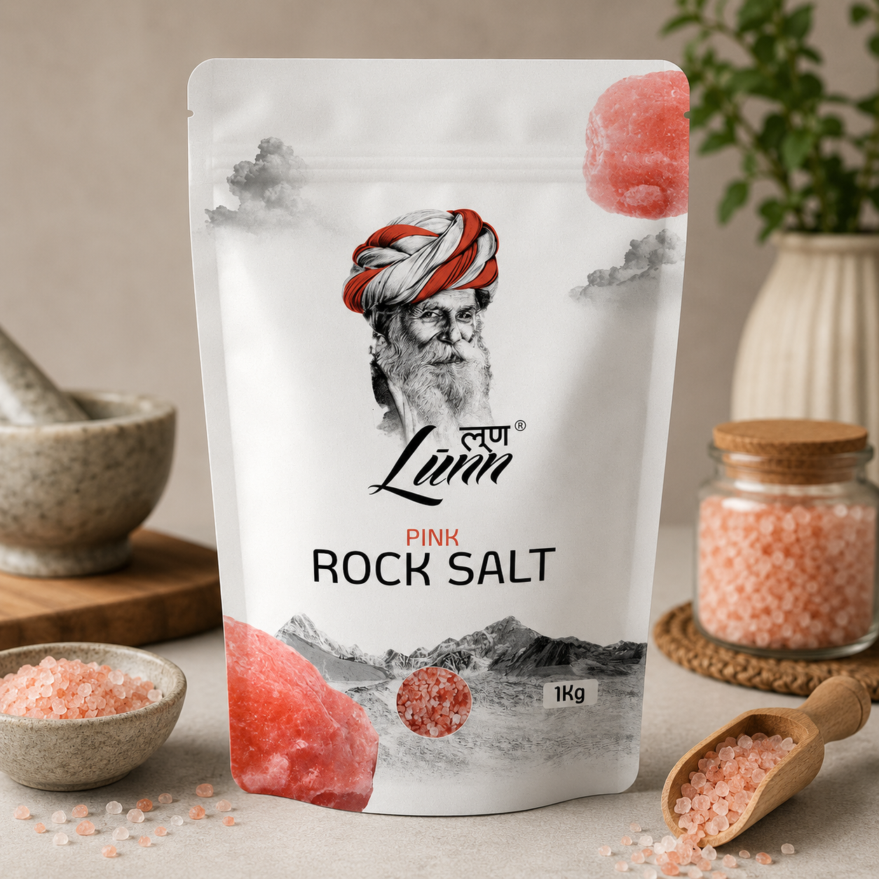 Lunn Pink Rock Salt