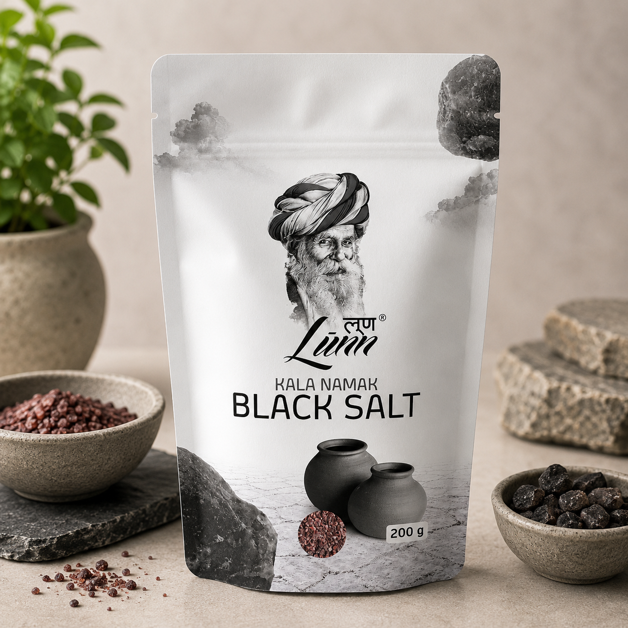 Lunn Black Salt