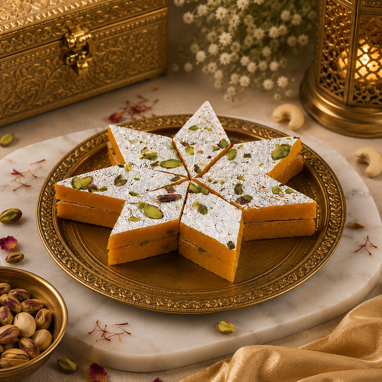 Kaju Katli Kesar