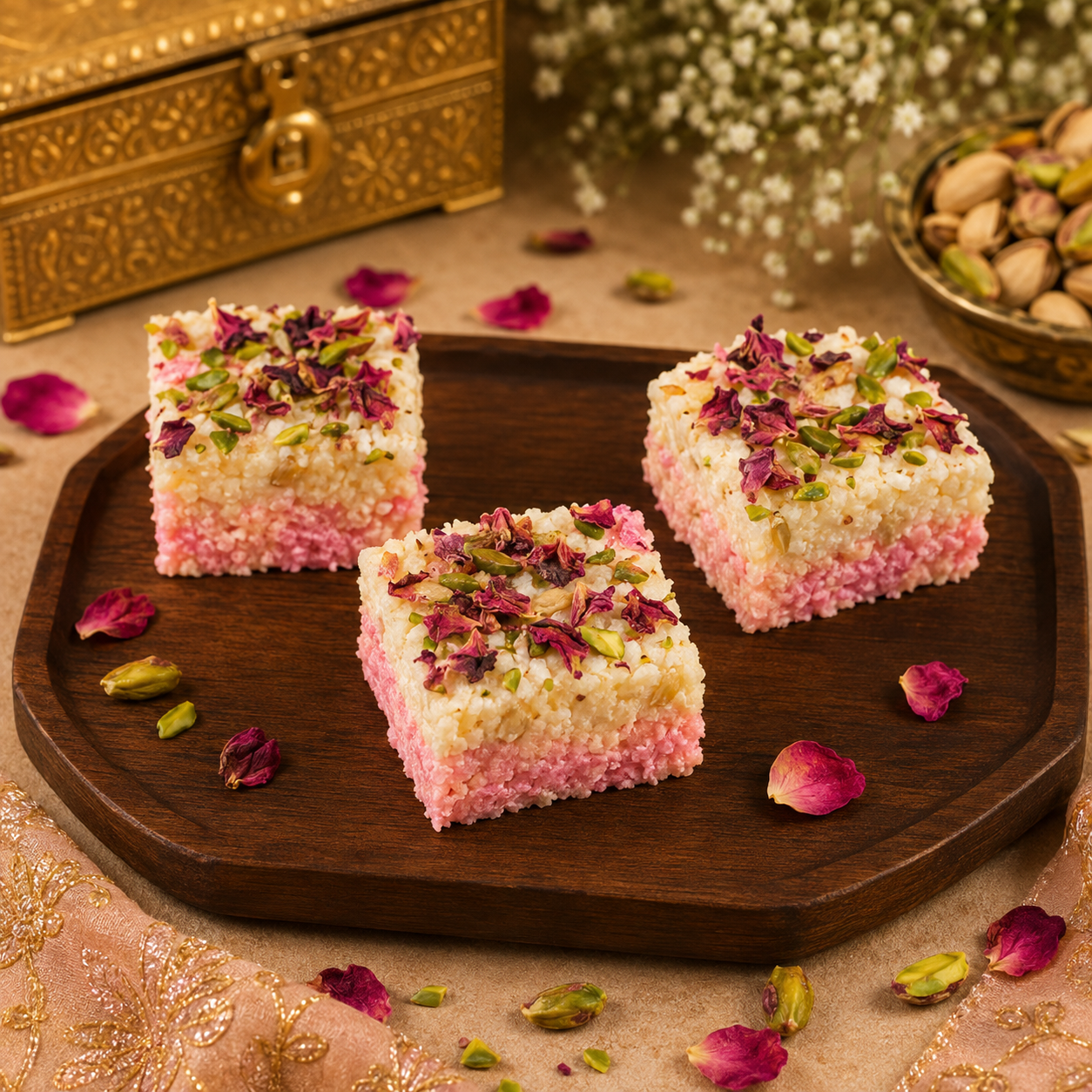 Kalakand Rose