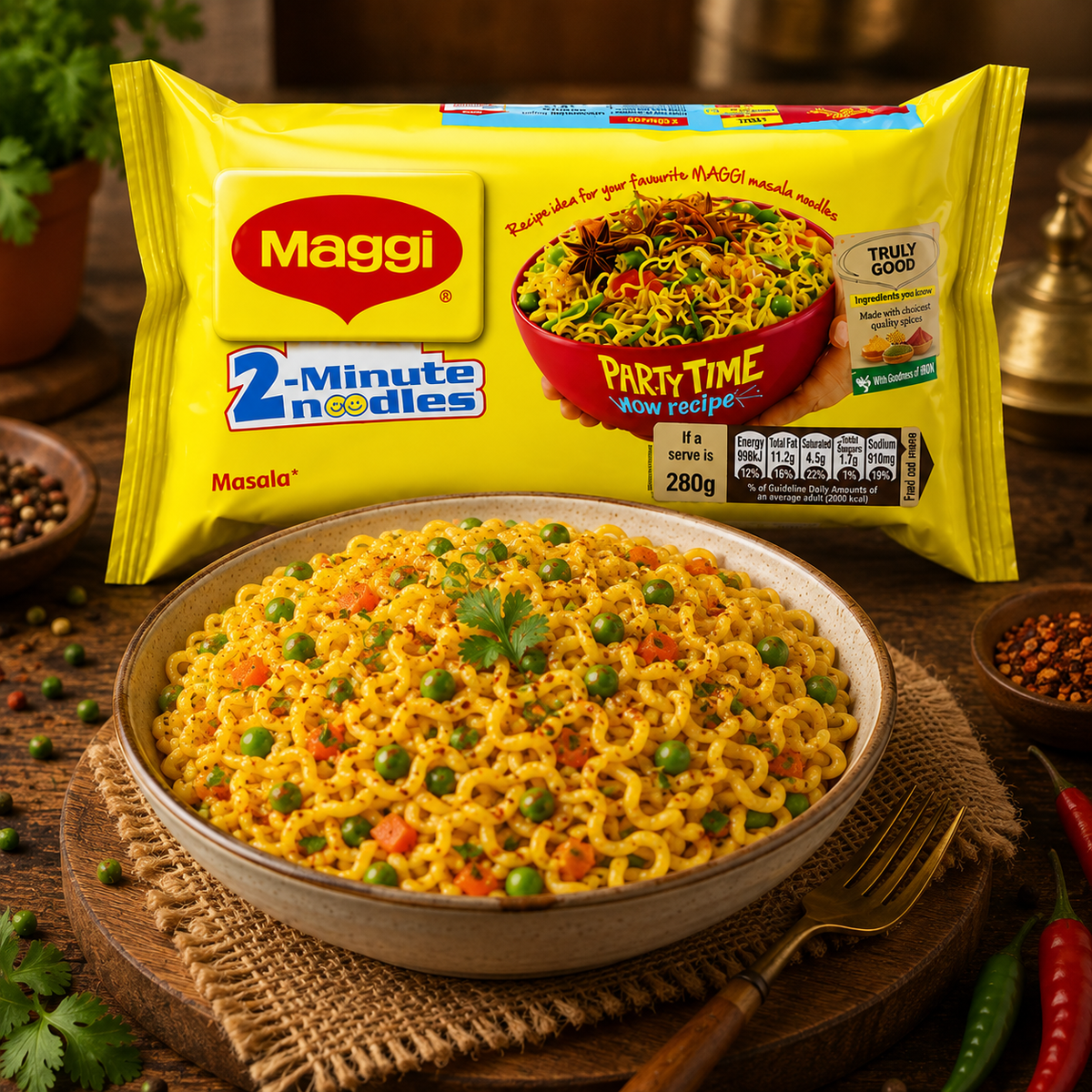 Maggi Noodles Masala