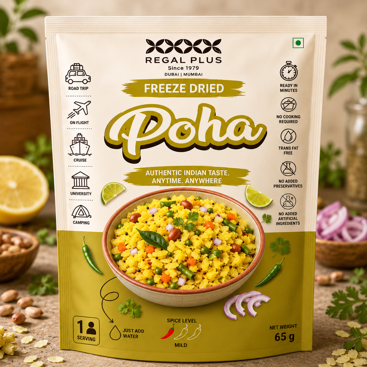 Freeze Dried Poha