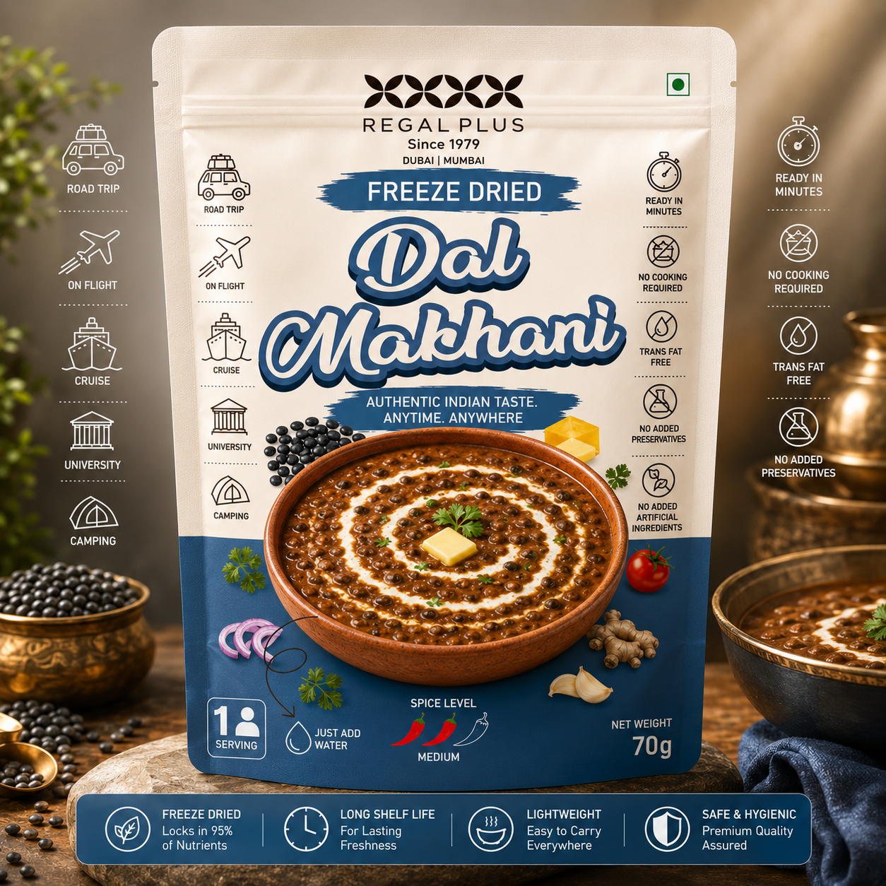 Freeze Dried Dal Makhani