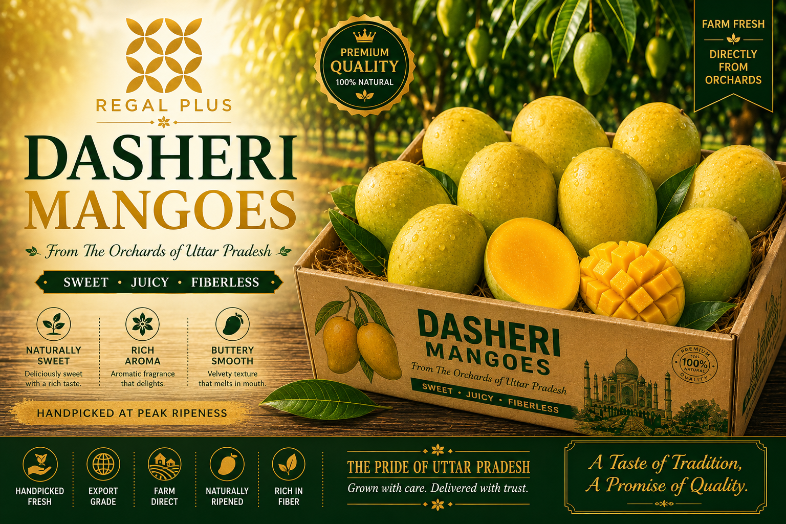 Mango Dasheri ( UP.India)