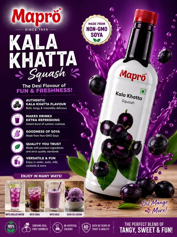 Mapro Kala Khatta Squash