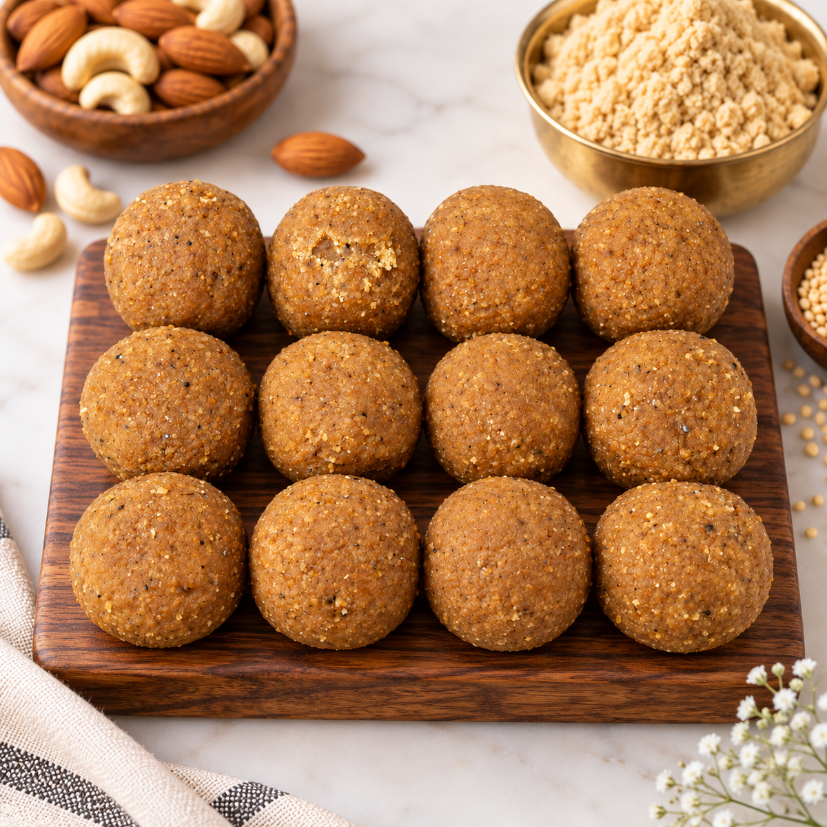 Ladoo Churma Gujrati Style
