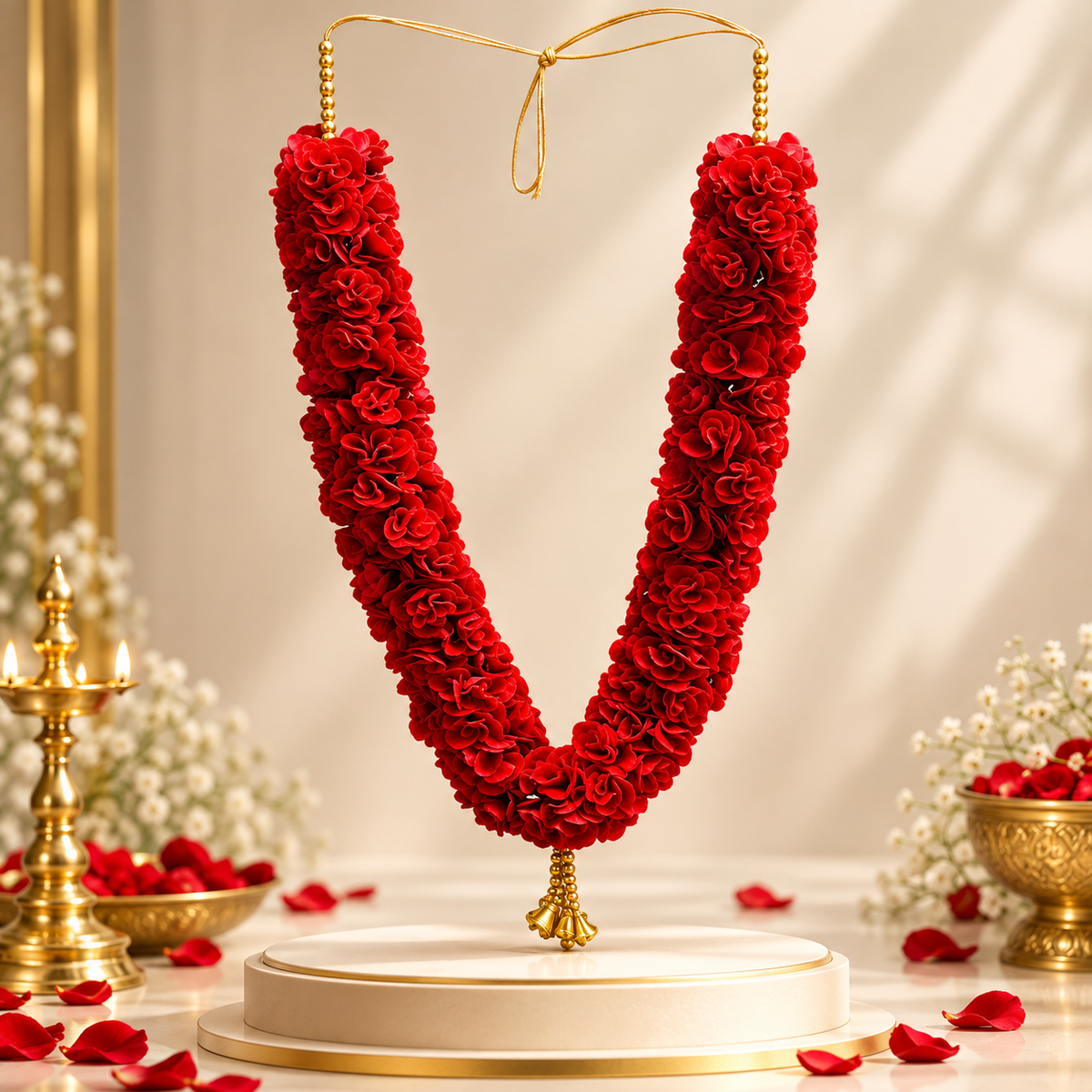 Fresh Rose Garland