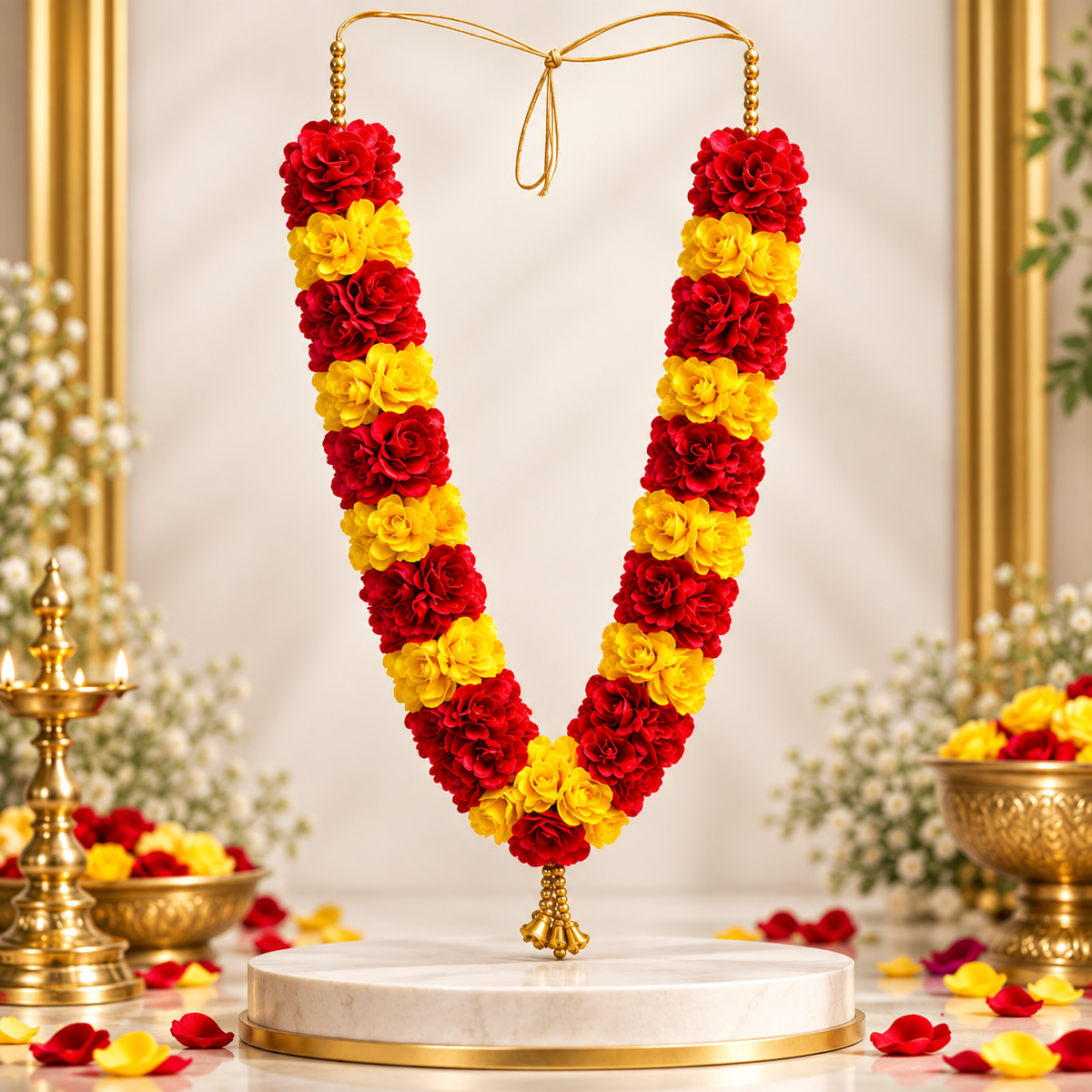 Fresh Rose Garland