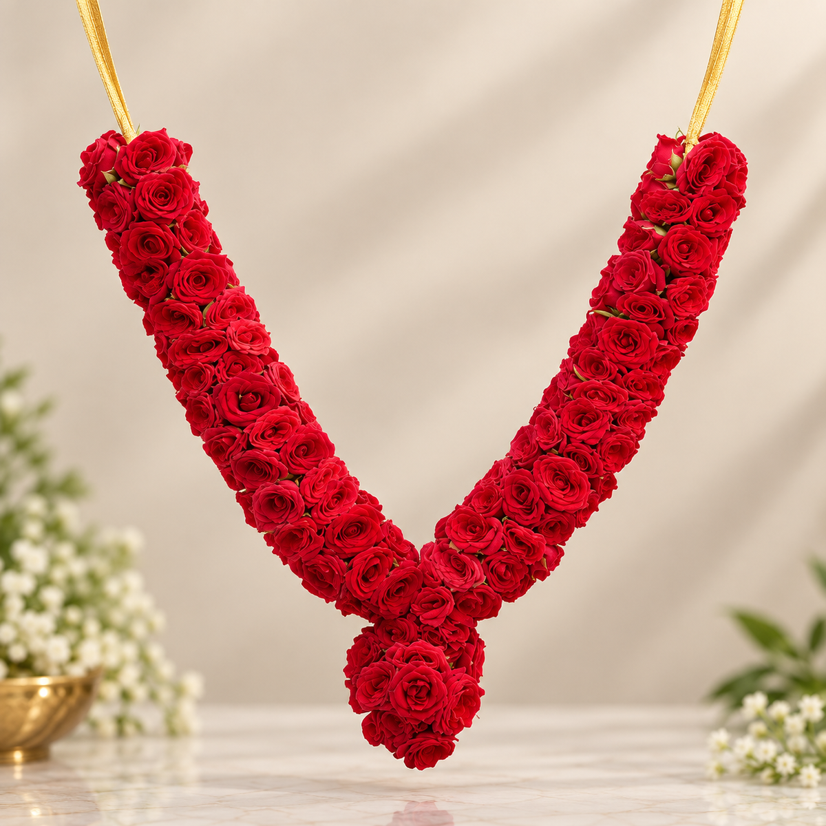 Fresh Rose Garland