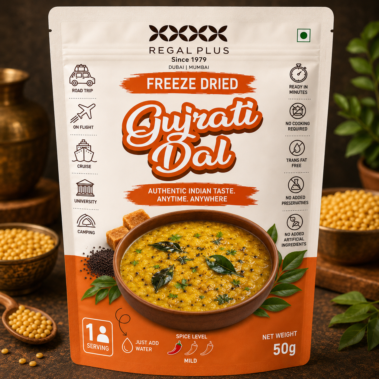 Freeze Dried Gujrati Dal