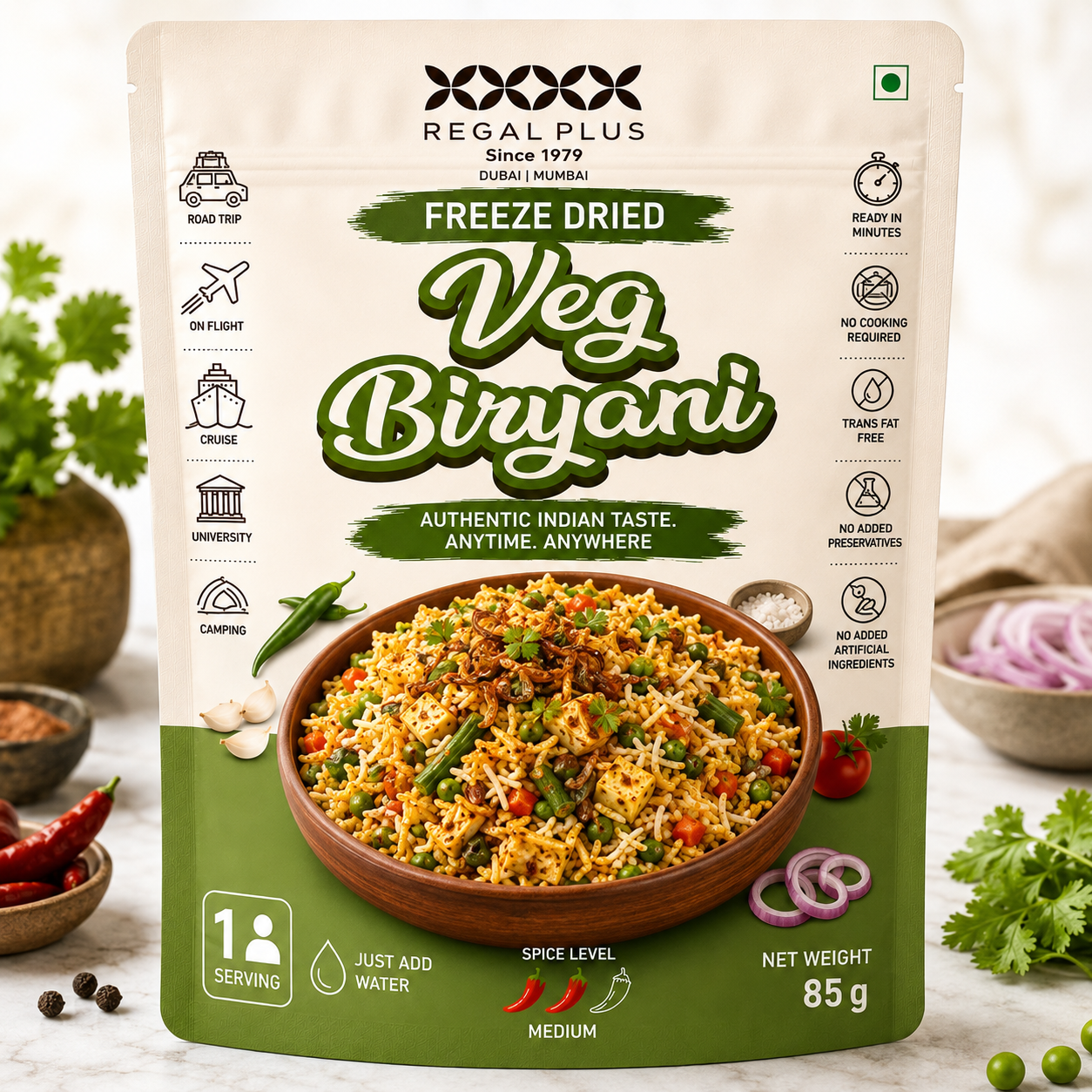 Freeze Dried Veg Biryani