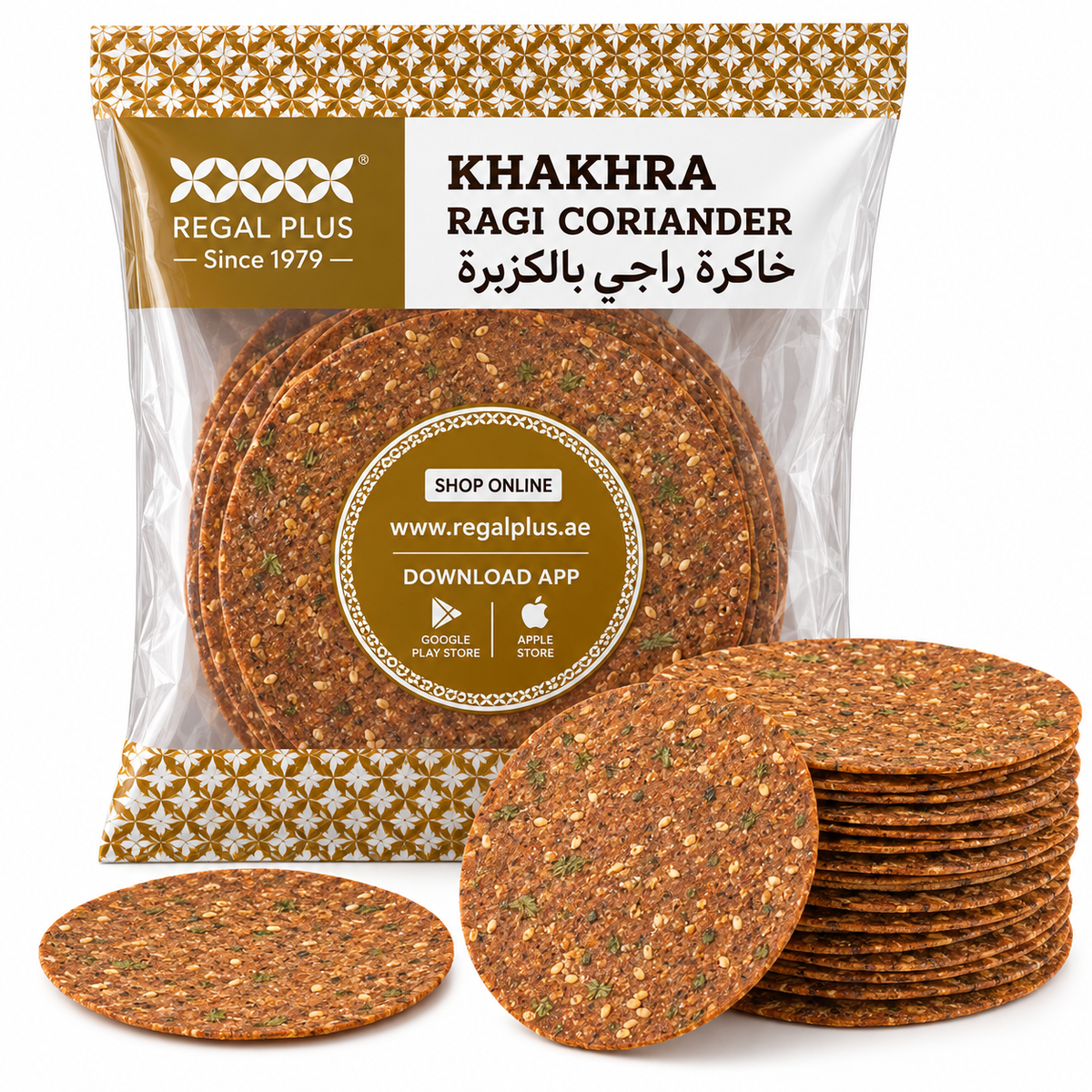 Khakhra Ragi Coriander