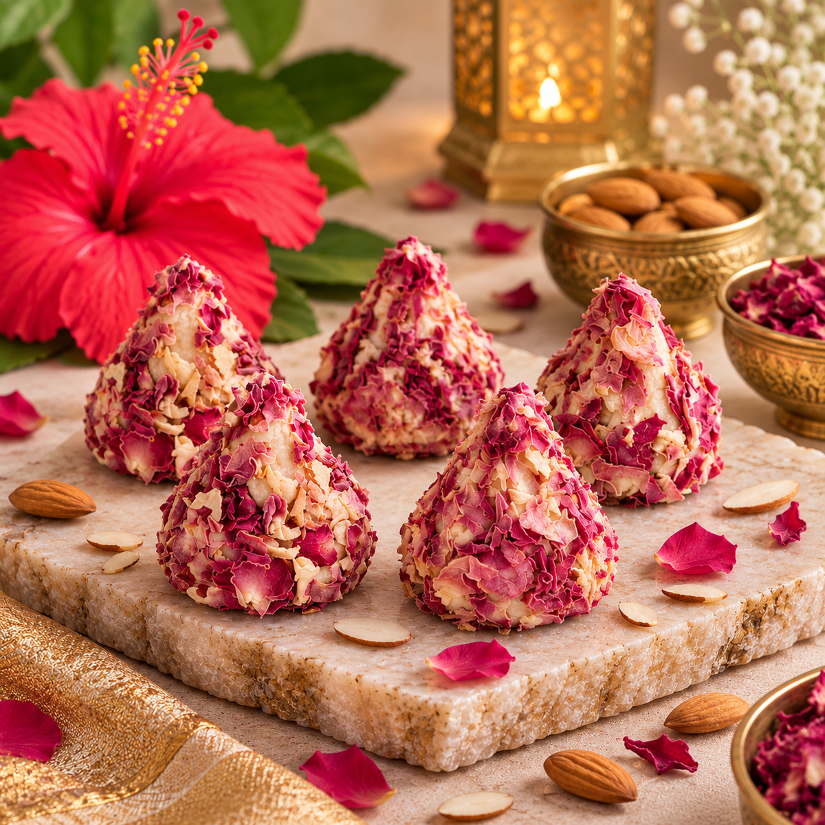 Modak Almond Rose
