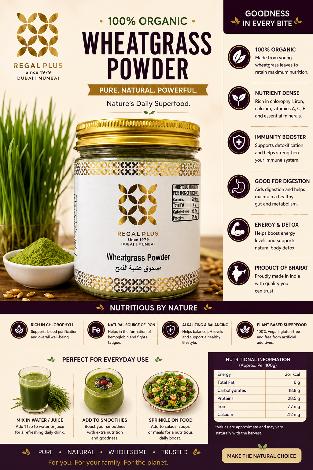 Wheatgrass Powder