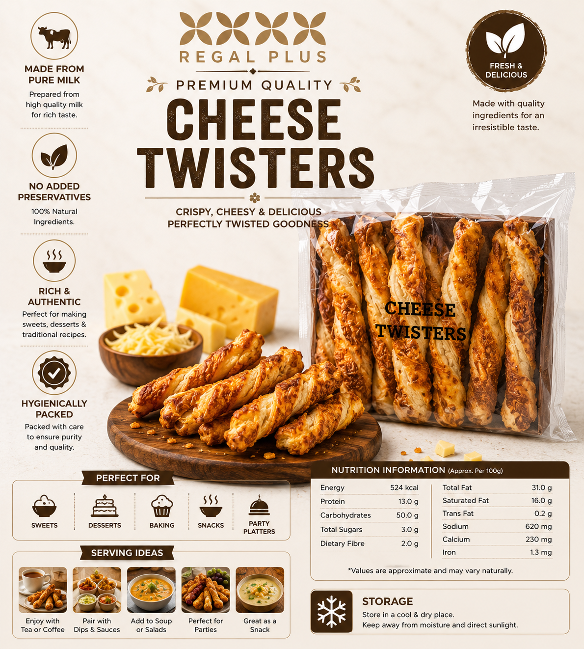Cheese Twisters