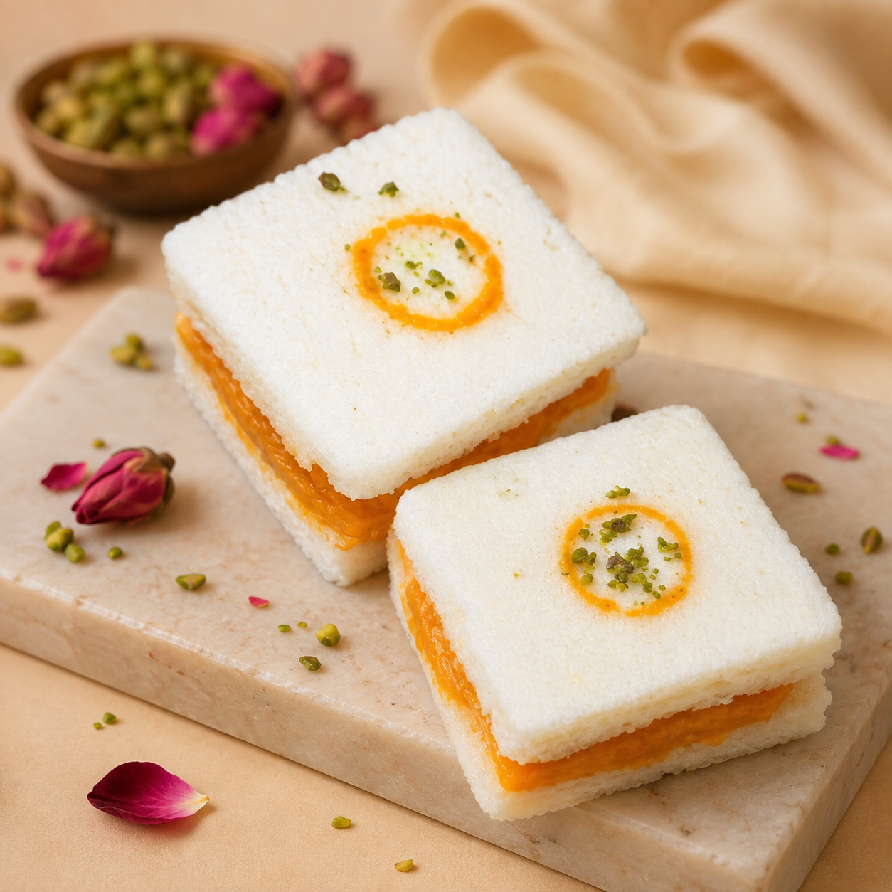 Malai Sandwich