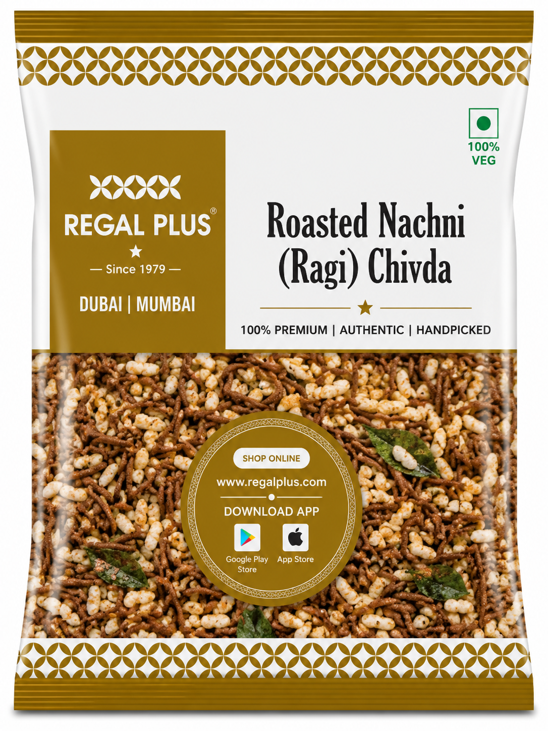 Roasted Nachni (Ragi) Chivda