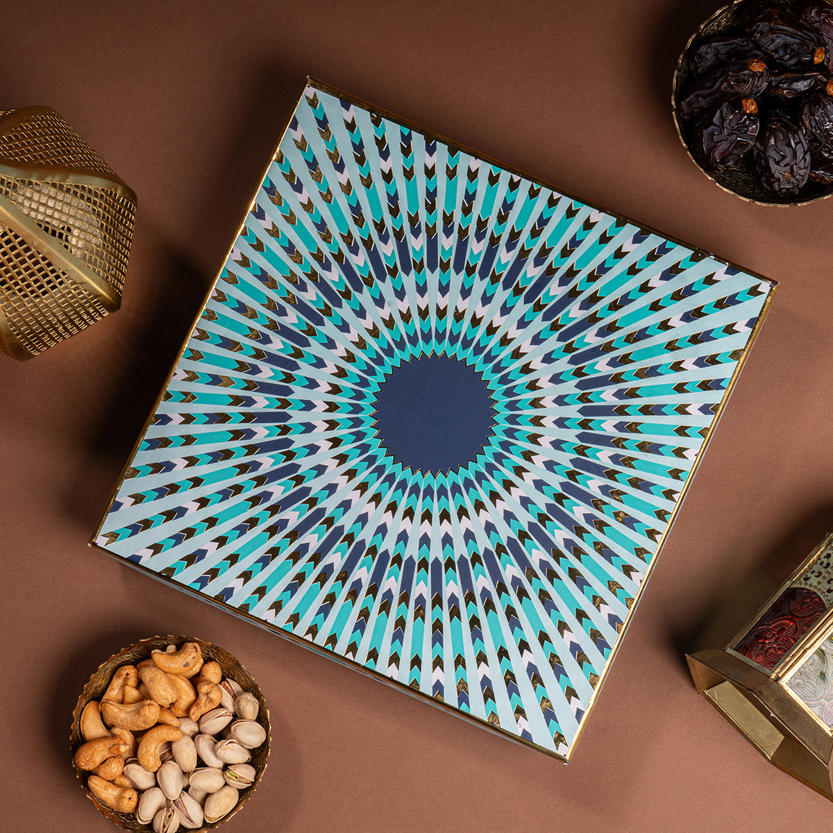 Ramadan Gift Box Blue 4P