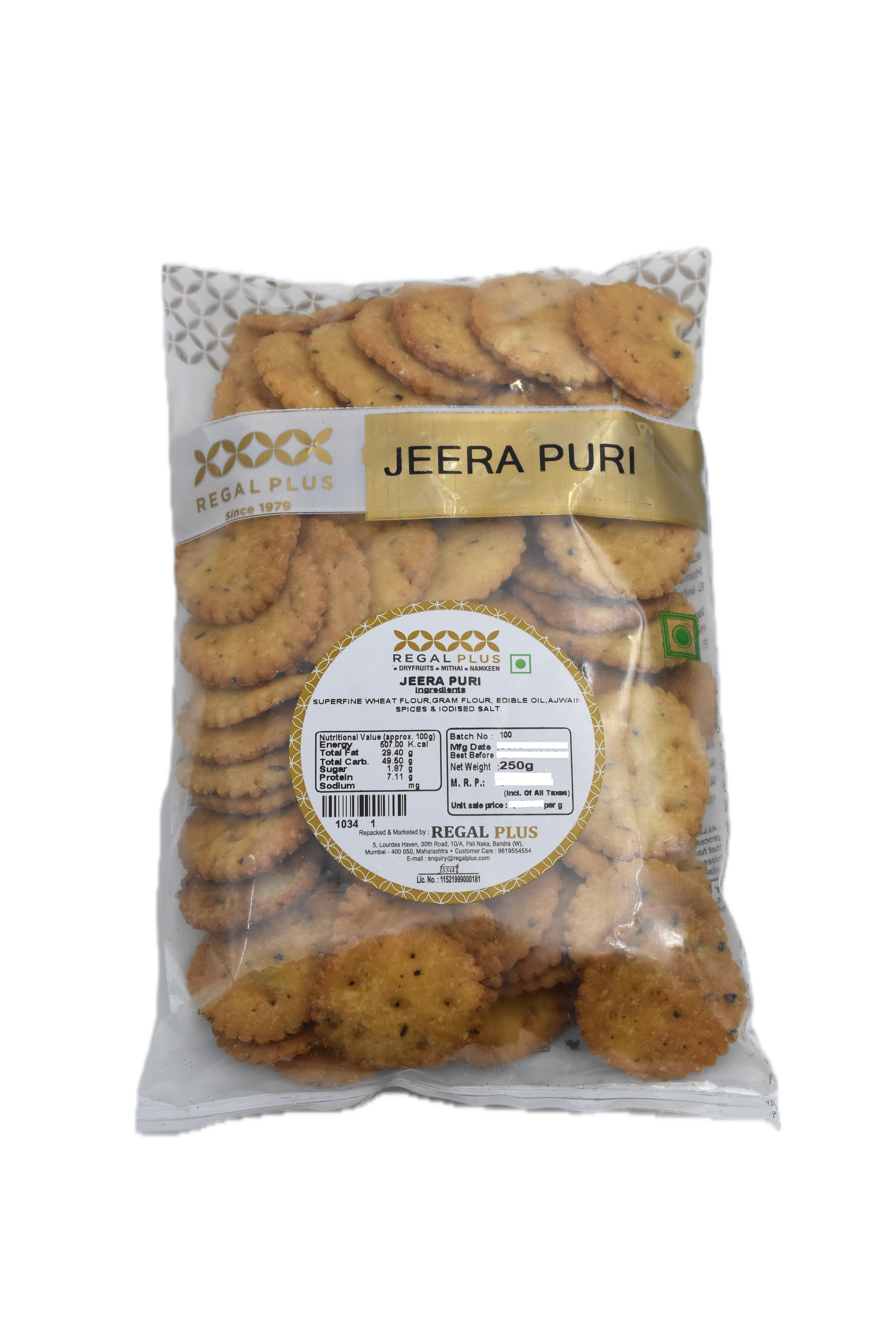 Jeera Puri Regal Plus