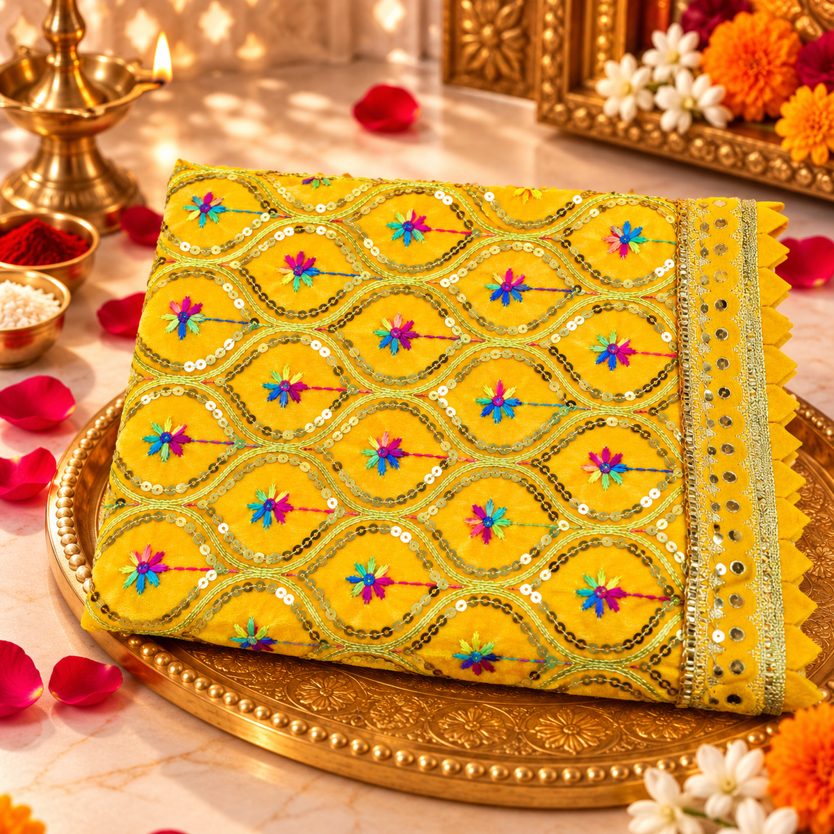 Chunari Haldi Yellow