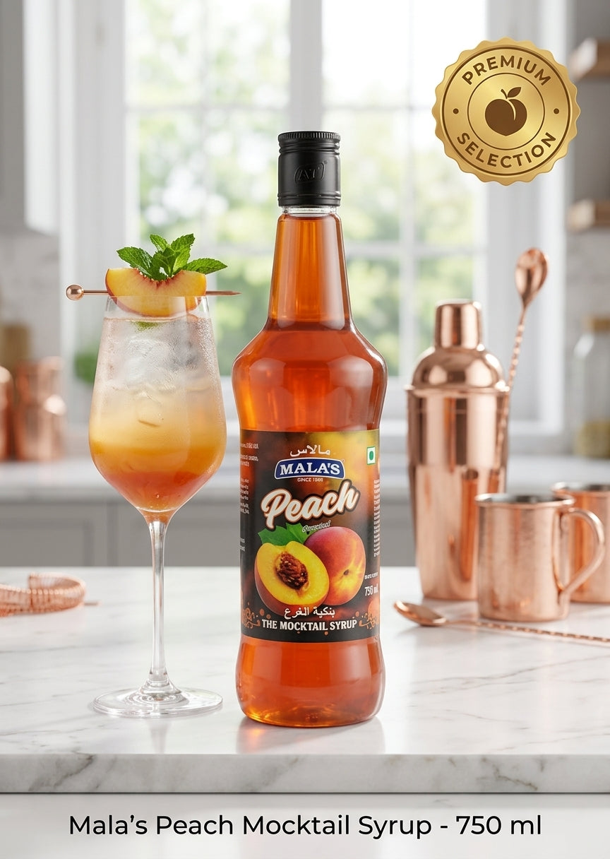 Mala's Peach Syrup