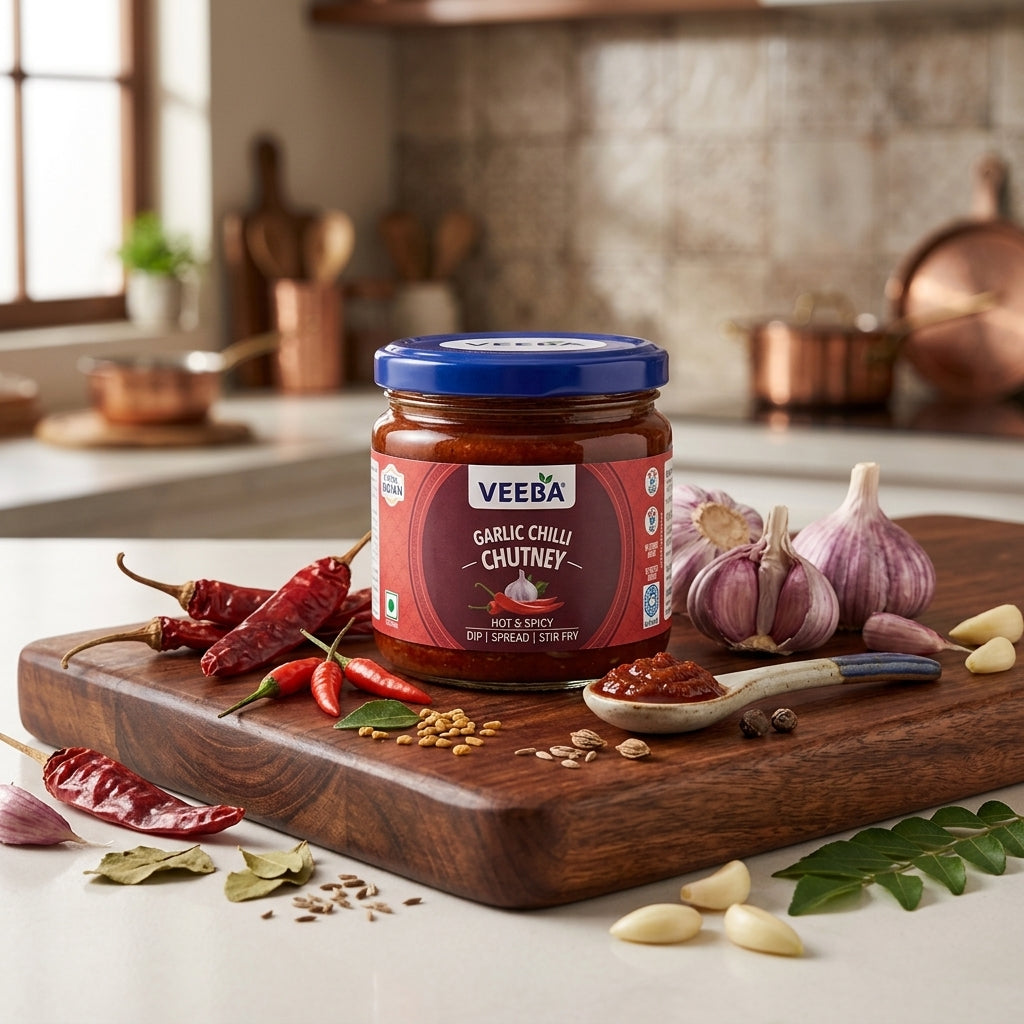 Veeba Chutney Garlic Chilli