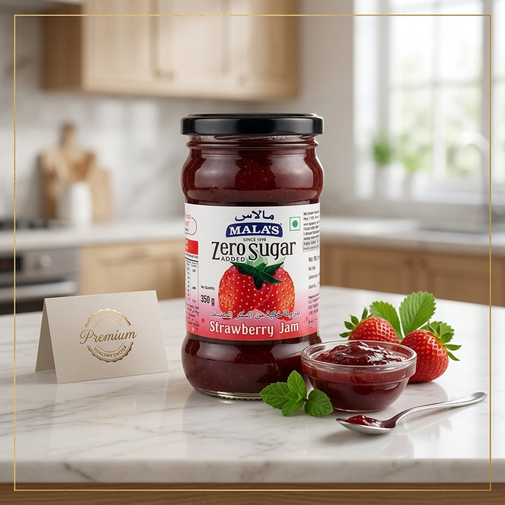 Mala's Strawberry Jam (No Added Sugar)