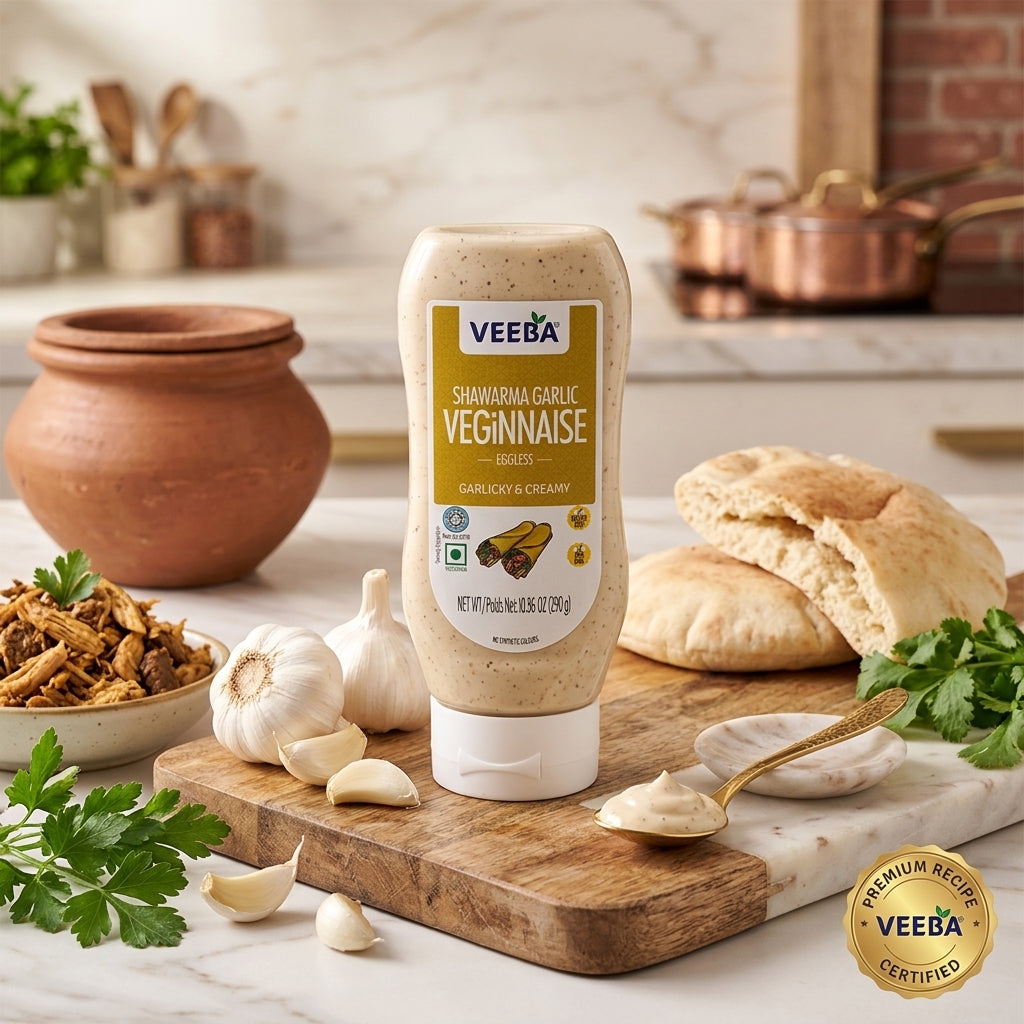 Veeba Veginnaise Shawarma Garlic