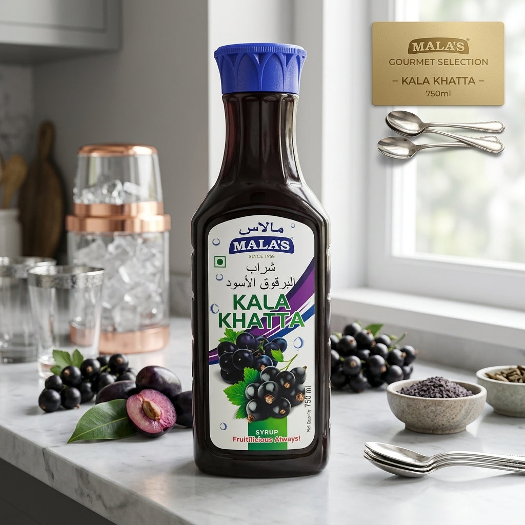 Mala's Kala Khatta Syrup