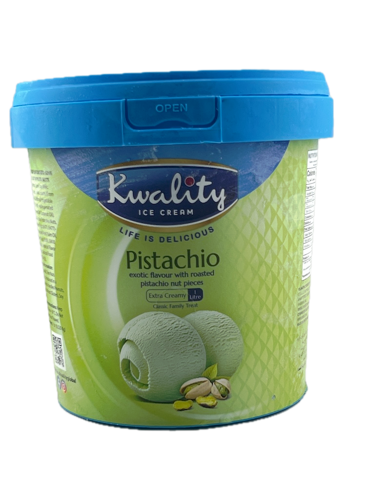 Kwality Pista Ice Cream