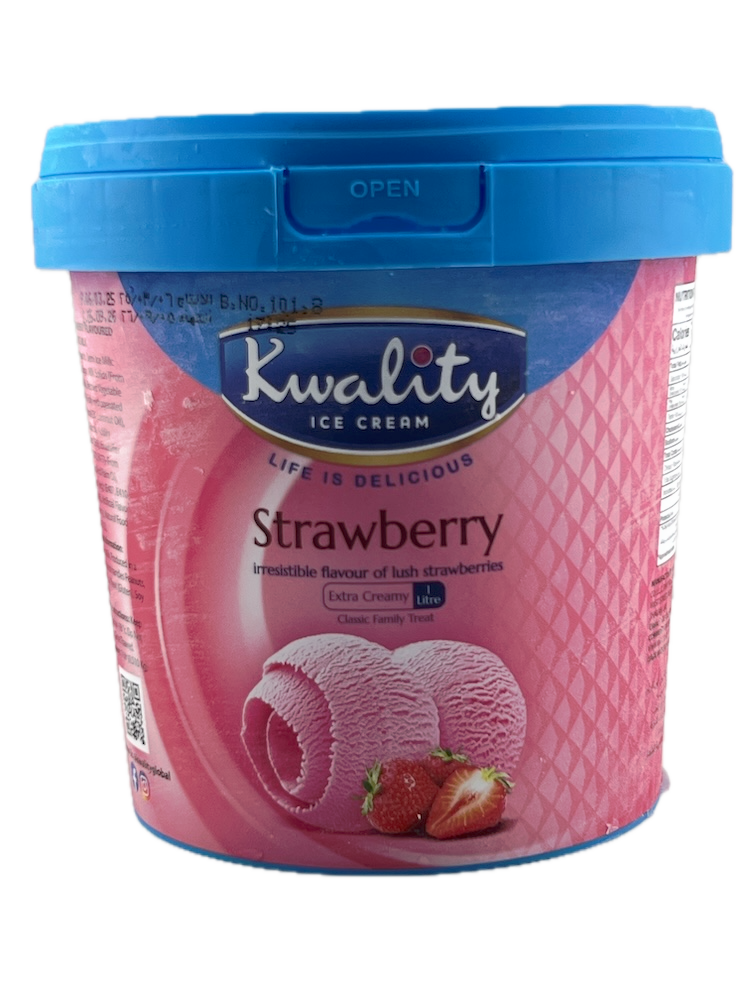 Kwality Strawberry Ice Cream